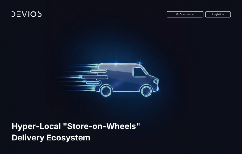 Hyper-Local "Store-on-Wheels" Delivery Ecosystem screenshot 1