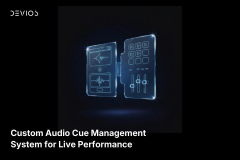 Custom Audio Cue Management System for Live Performance