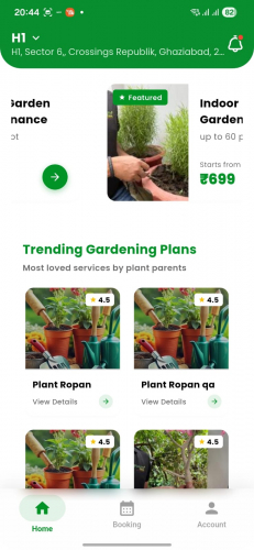 Plantropan – On-Demand Garden Care & Professional Maali Booking App screenshot 4