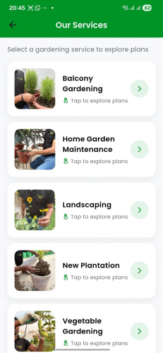 Plantropan – On-Demand Garden Care & Professional Maali Booking App screenshot 3