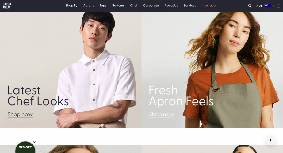 Cargo Crew – Global Omni-Channel Modern Uniform Platform screenshot 2