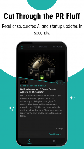 Vedlik: AI & Tech Intelligence Terminal screenshot 5