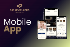 DP Jewellers: A Premium Digital Showroom & Mobile Application