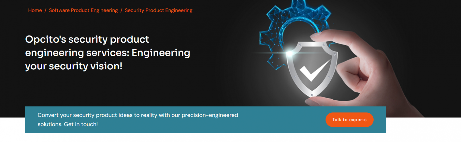 Security Product Engineering | Opcito Technologies screenshot 1