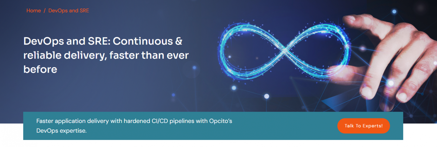 DevOps and SRE | Opcito Technologies screenshot 1