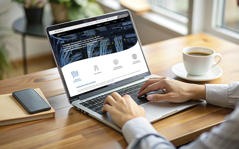 Web Site for Routech Latinoamericana screenshot 3