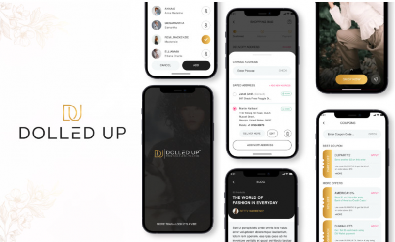 Social Retail Application - Dolled Up screenshot 1