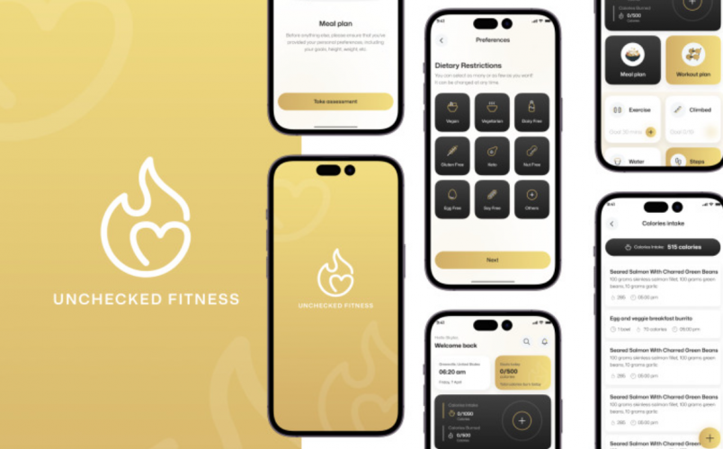 Connecting GenAI to Wellness: Unchecked Fitness screenshot 1