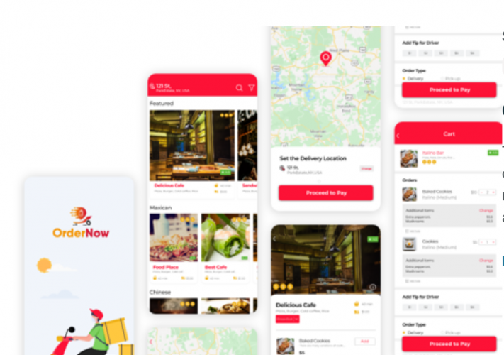 Order Now - On Demand Delivery App screenshot 1