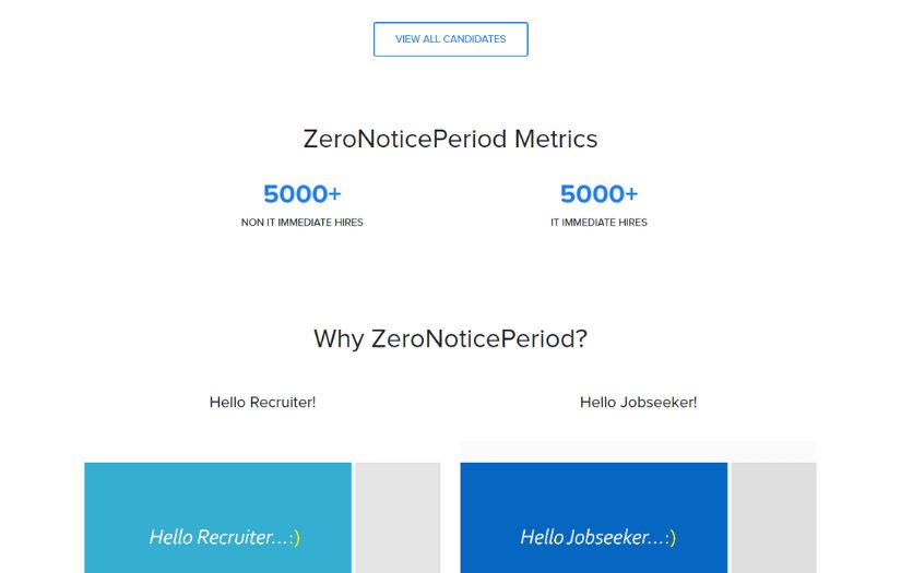 Zero Noticeperiod screenshot 1