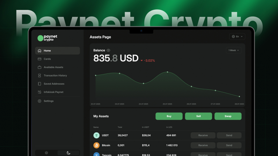 Paynet Crypto screenshot 1