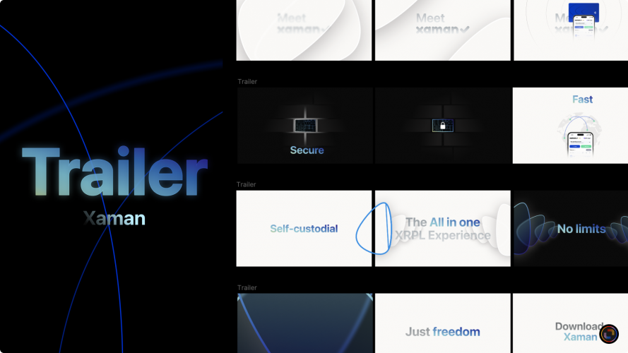 Web3 Motion Graphics Explainer Video for Crypto App | Xaman screenshot 5
