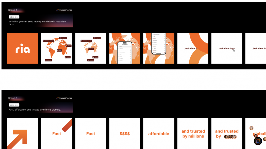 Global Service Explainer Video Ads for Ria Money Transfer screenshot 4