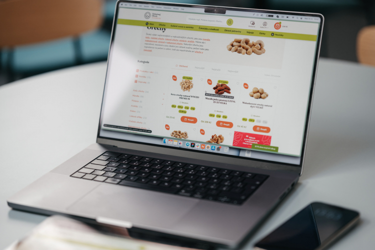Ochutnej ořech – E-commerce Platform Development screenshot 2