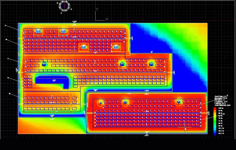 AutoCAD and BricsCAD plug-ins development for designing solar power plants screenshot 3