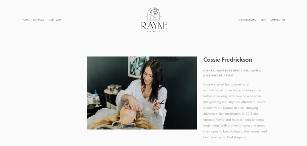 Rayne Aesthetic Spa: Where Beauty Meets Digital ✨💖🌿 screenshot 5