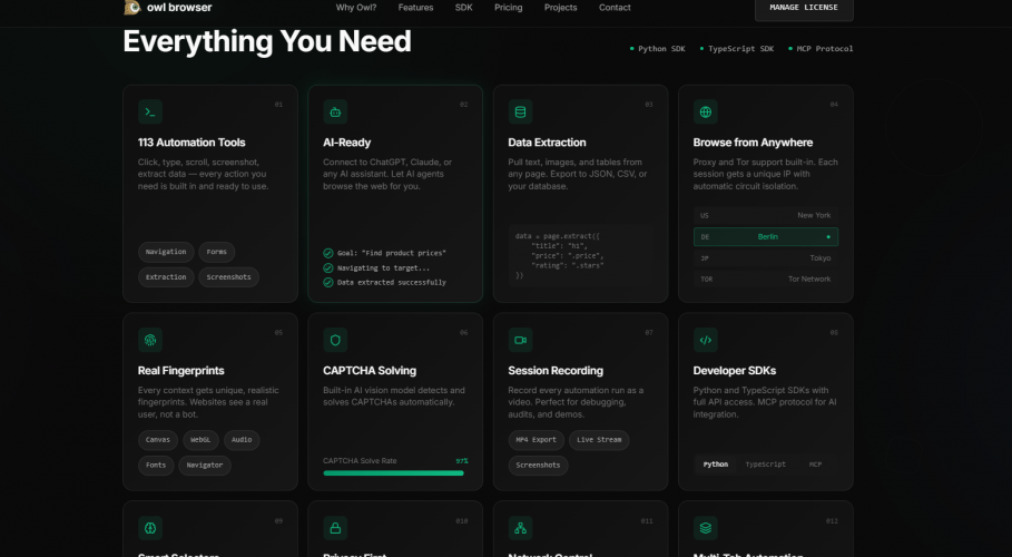 Owl Browser screenshot 4