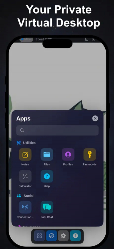 StealthOS screenshot 1