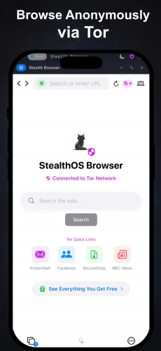 StealthOS screenshot 2