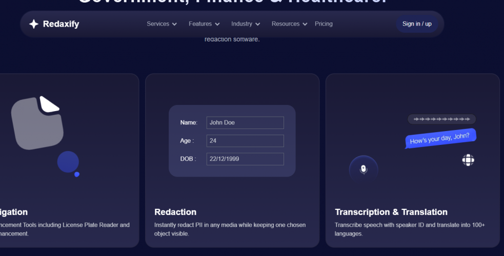 Video Analysis and Audio Video Redaction screenshot 4