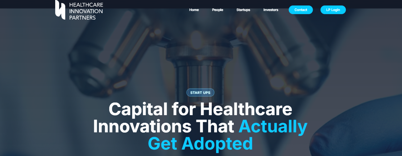 HIP Venture Fund Website Redesign & Cloud Migration screenshot 1