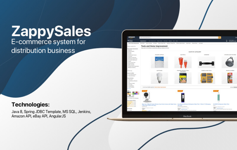 ZappySales| E-commerce system for distribution business screenshot 1