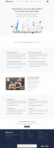 SaaS Marketing Website with Stripe Checkout screenshot 1