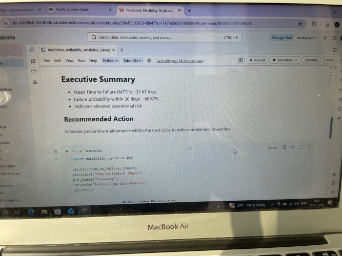 Risk Analytics & Failure Analysis Framework for Industrial Assets screenshot 3