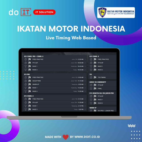 Live Timing Web Based screenshot 1