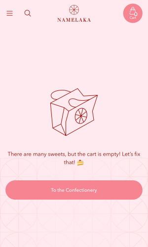 Online Pastry Shop & Brand Website screenshot 2