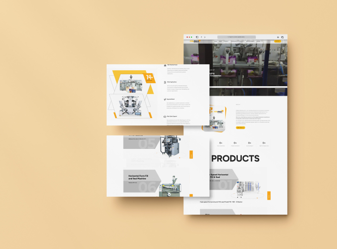 Minmax Packaging – Corporate Website Development screenshot 1