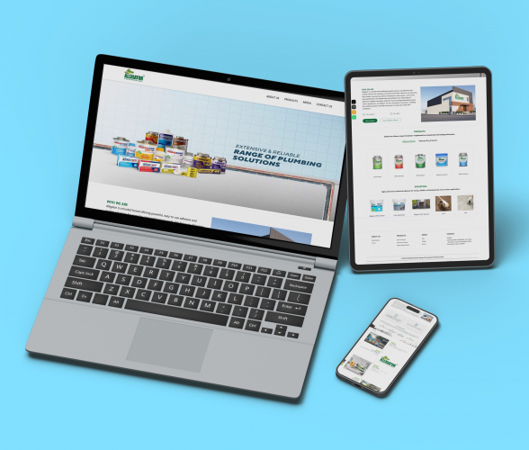 AlligatorAdhesive – Corporate Website Development screenshot 2