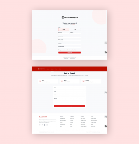 StudyNinjaa | EdTech Web Platform for University Admissions screenshot 2