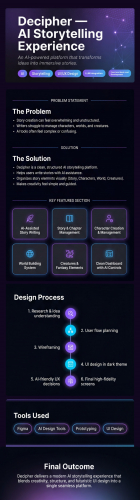 Decipher Engine | AI Storytelling Platform with LLM Integration screenshot 1