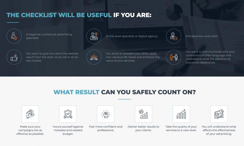 Checklist for setting up contextual advertising screenshot 2