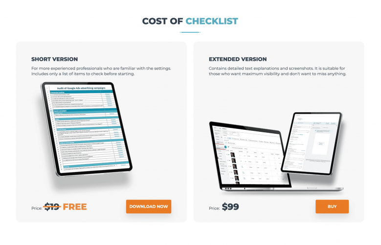 Checklist for setting up contextual advertising screenshot 3