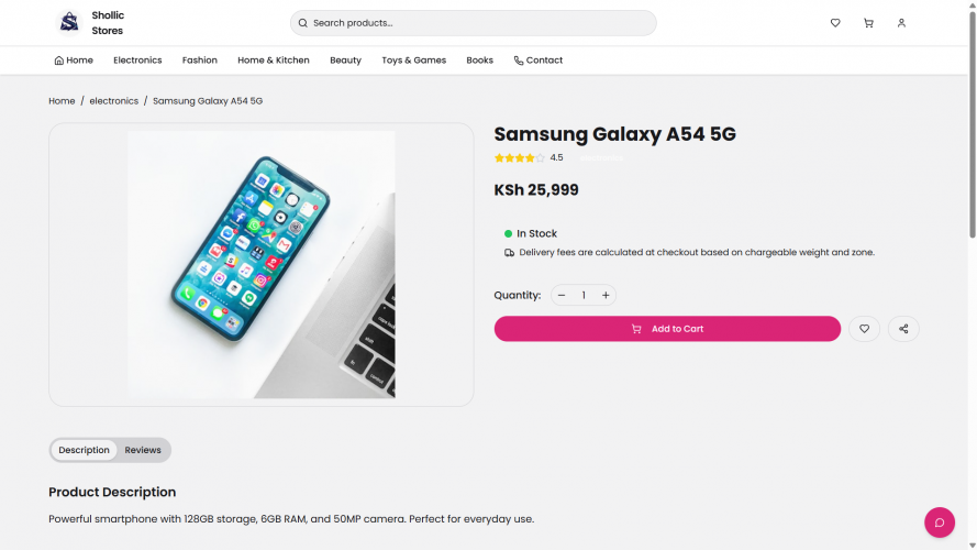 Shollic Stores screenshot 1