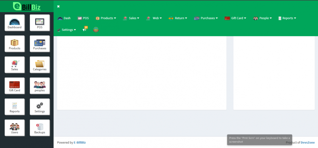 Smart POS & Online Shop System screenshot 3