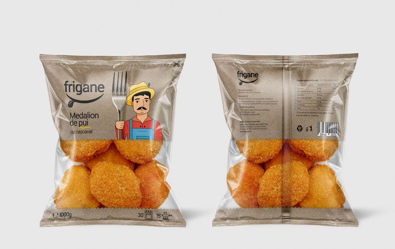 Frigane | Frozen Food Packaging Design & Brand Identity screenshot 1