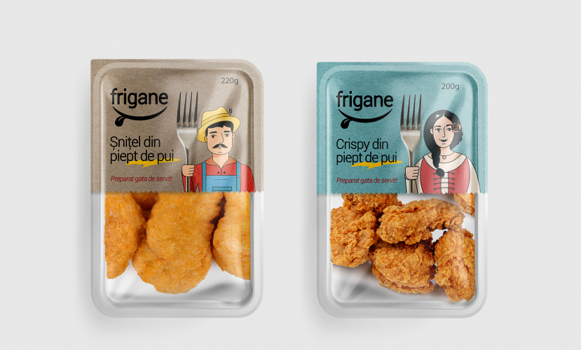 Frigane | Frozen Food Packaging Design & Brand Identity screenshot 4