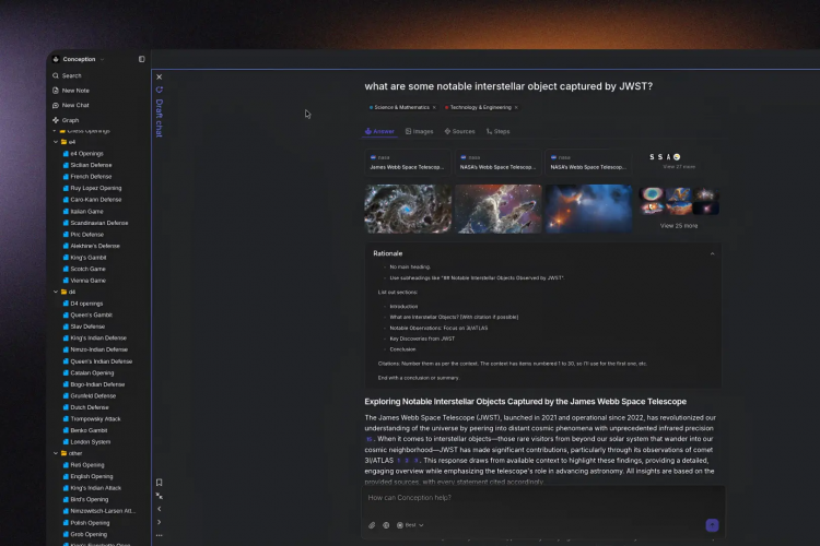 Conception: AI-Powered Knowledge App screenshot 4