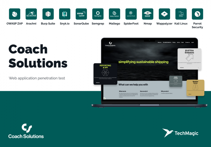 Coach Solutions - Penetration testing screenshot 1