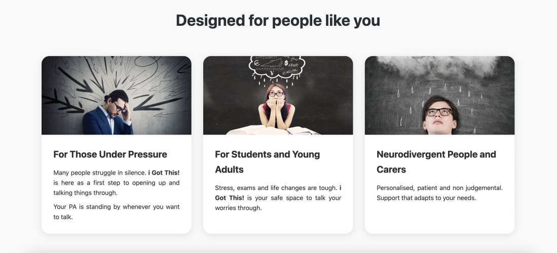AI Mental Health Assistant MVP on AWS Bedrock screenshot 2