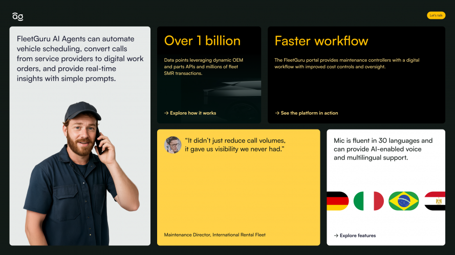 A visionary AI experience for global fleets screenshot 5