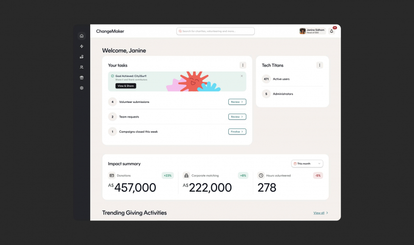 Designed to spark impact screenshot 2
