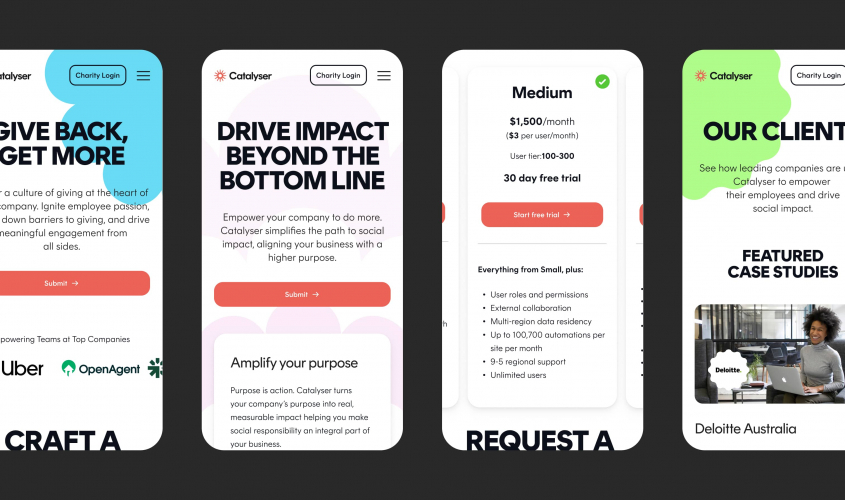 Designed to spark impact screenshot 3