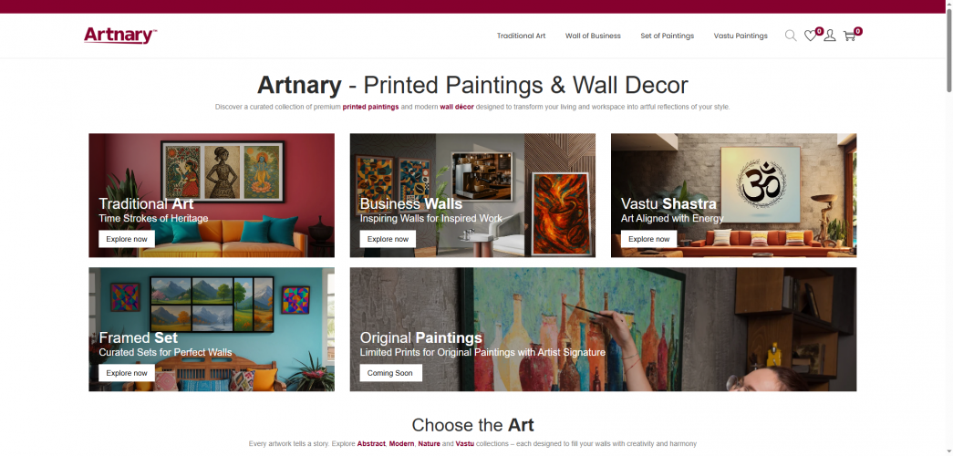 Artnary Services screenshot 1