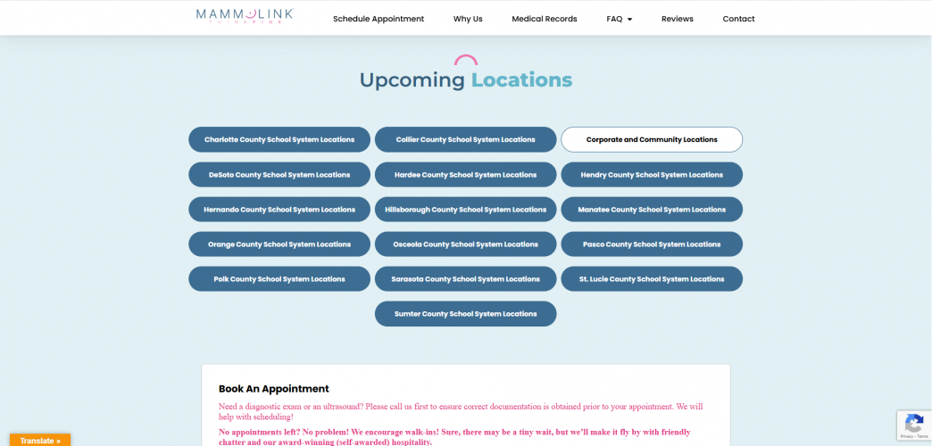 Tampa Mammogram Screening screenshot 4