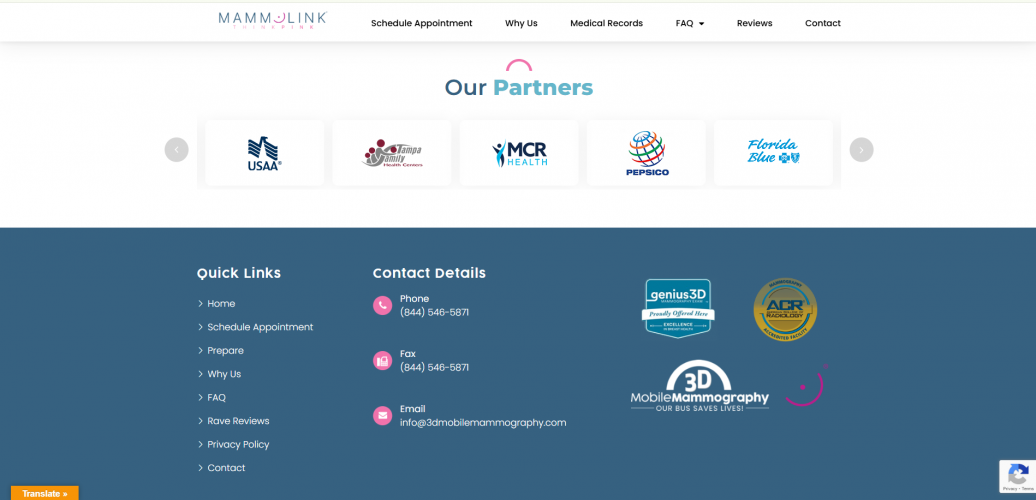 Tampa Mammogram Screening screenshot 3