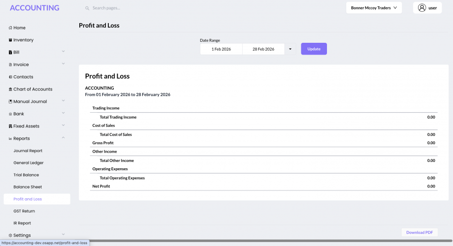 SaaS Accounting Software screenshot 1